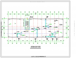 實(shí)驗室通風(fēng)系統(tǒng)平面圖